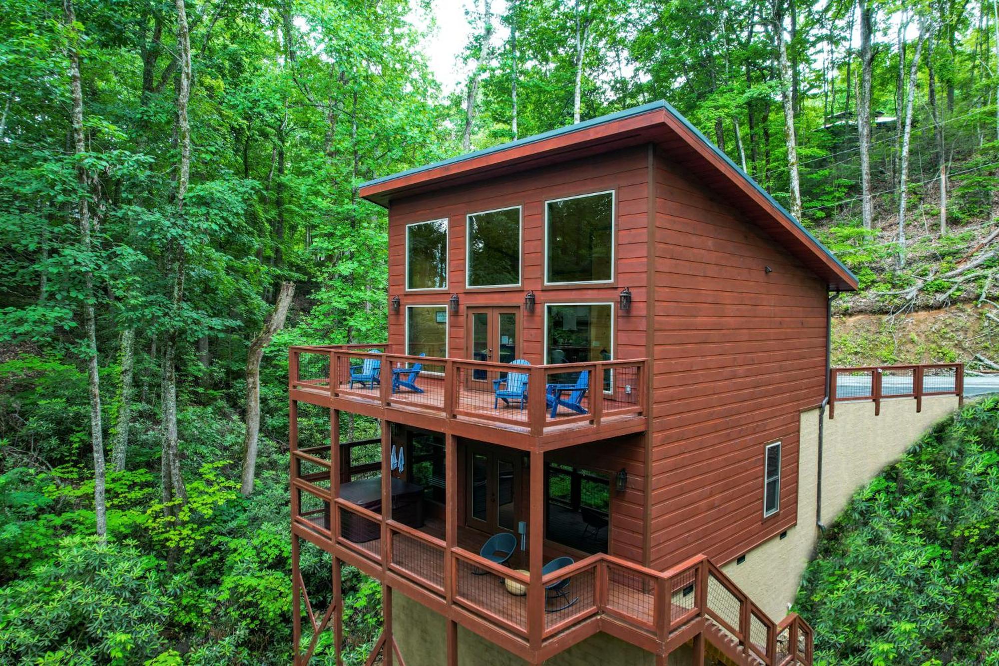 New Cozy Mountain Cabin Hot Tub Near Downtown Gatlinburg Extérieur photo